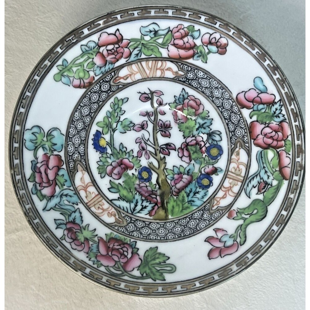 Coalport England China "Indian Tree Saucer Sold in Sets of 2, 3 Sets Available - Picture 2 of 4